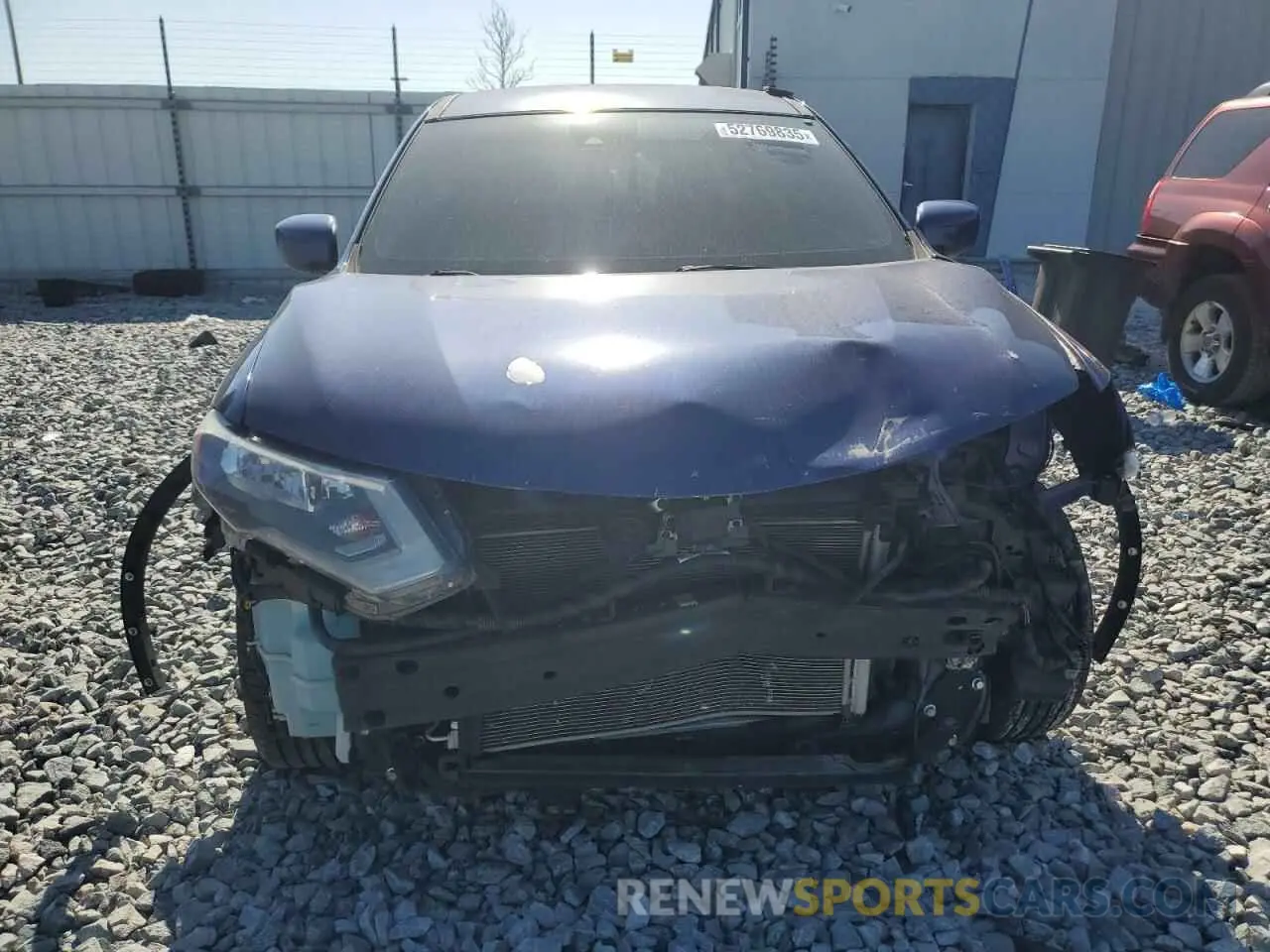 5 fotografías del automóvil dañado KNMAT2MVXKP518690 NISSAN ROGUE 2019