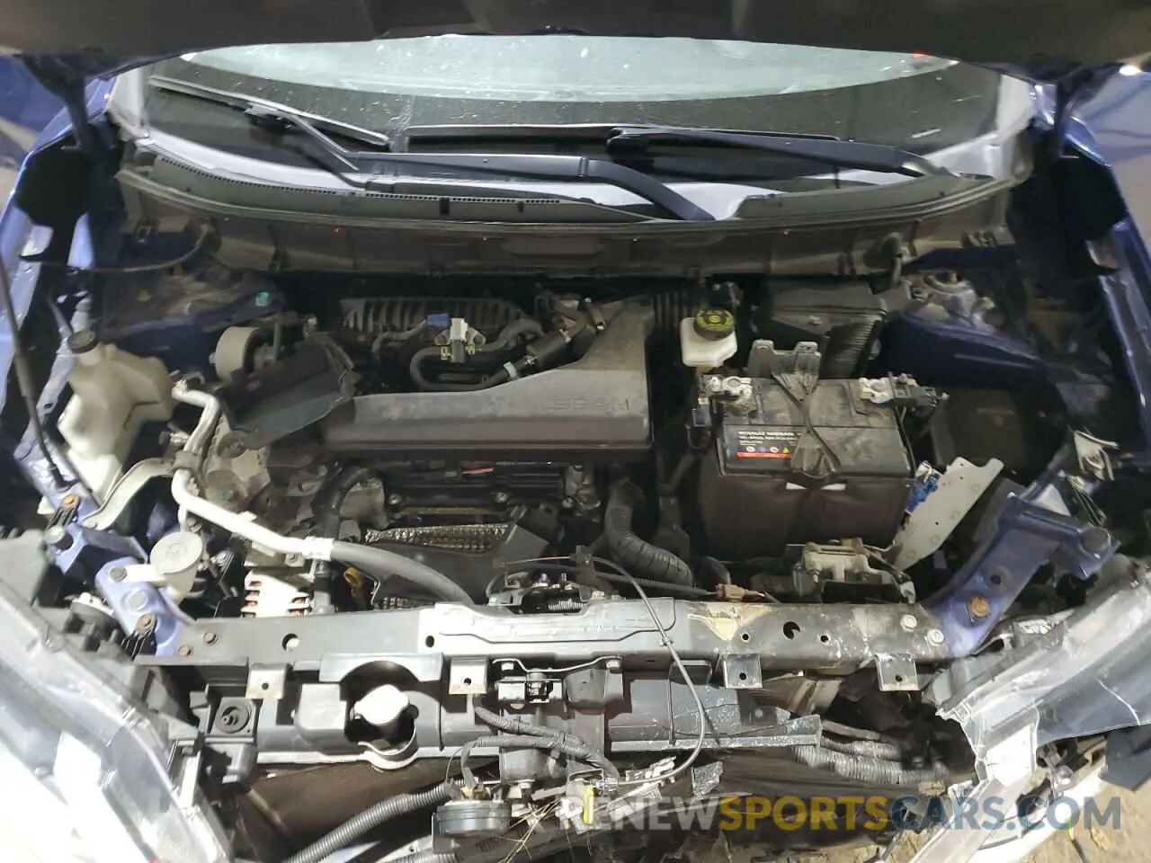 12 fotografías del automóvil dañado KNMAT2MVXKP520746 NISSAN ROGUE 2019
