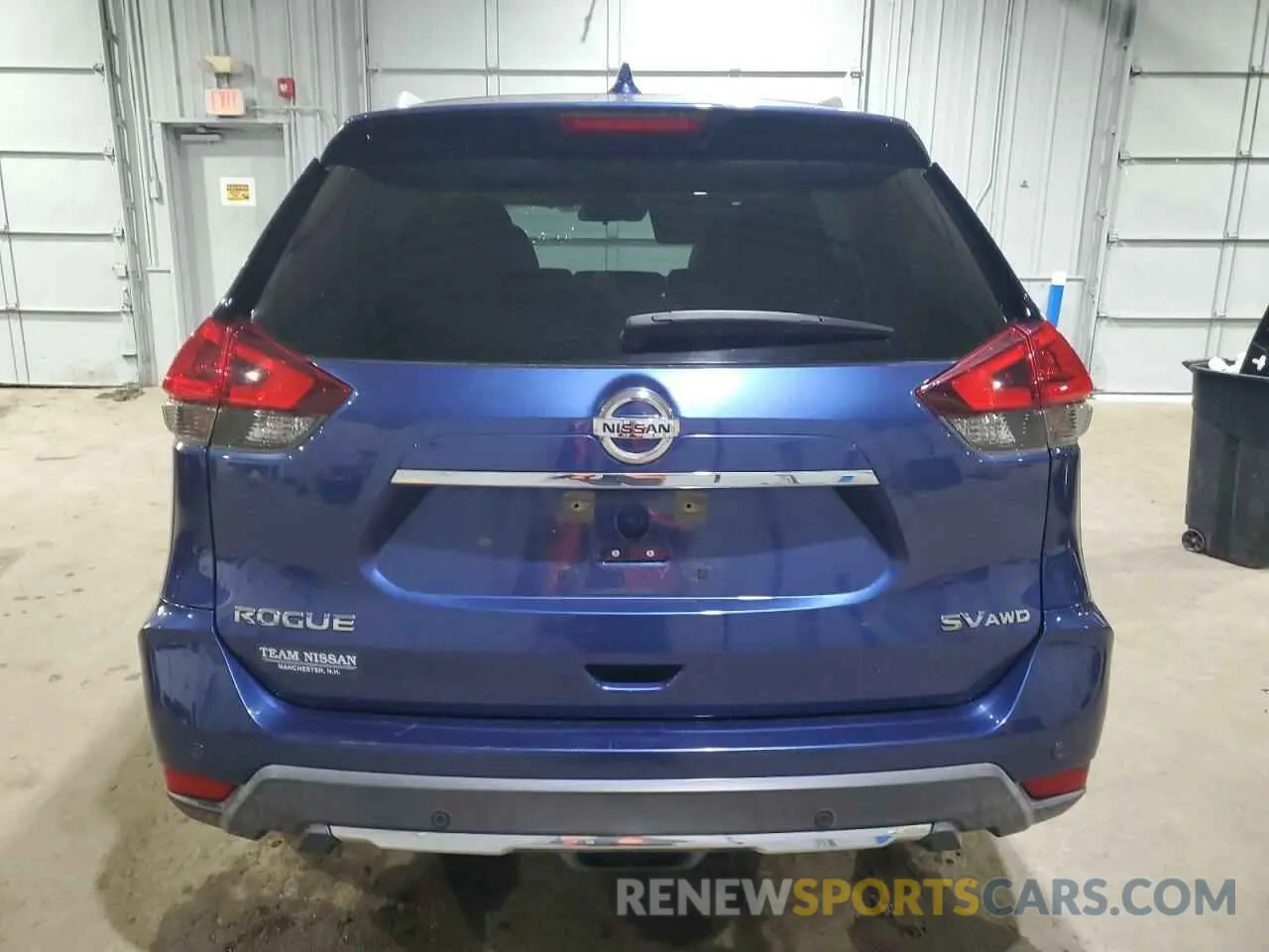 6 fotografías del automóvil dañado KNMAT2MVXKP520746 NISSAN ROGUE 2019