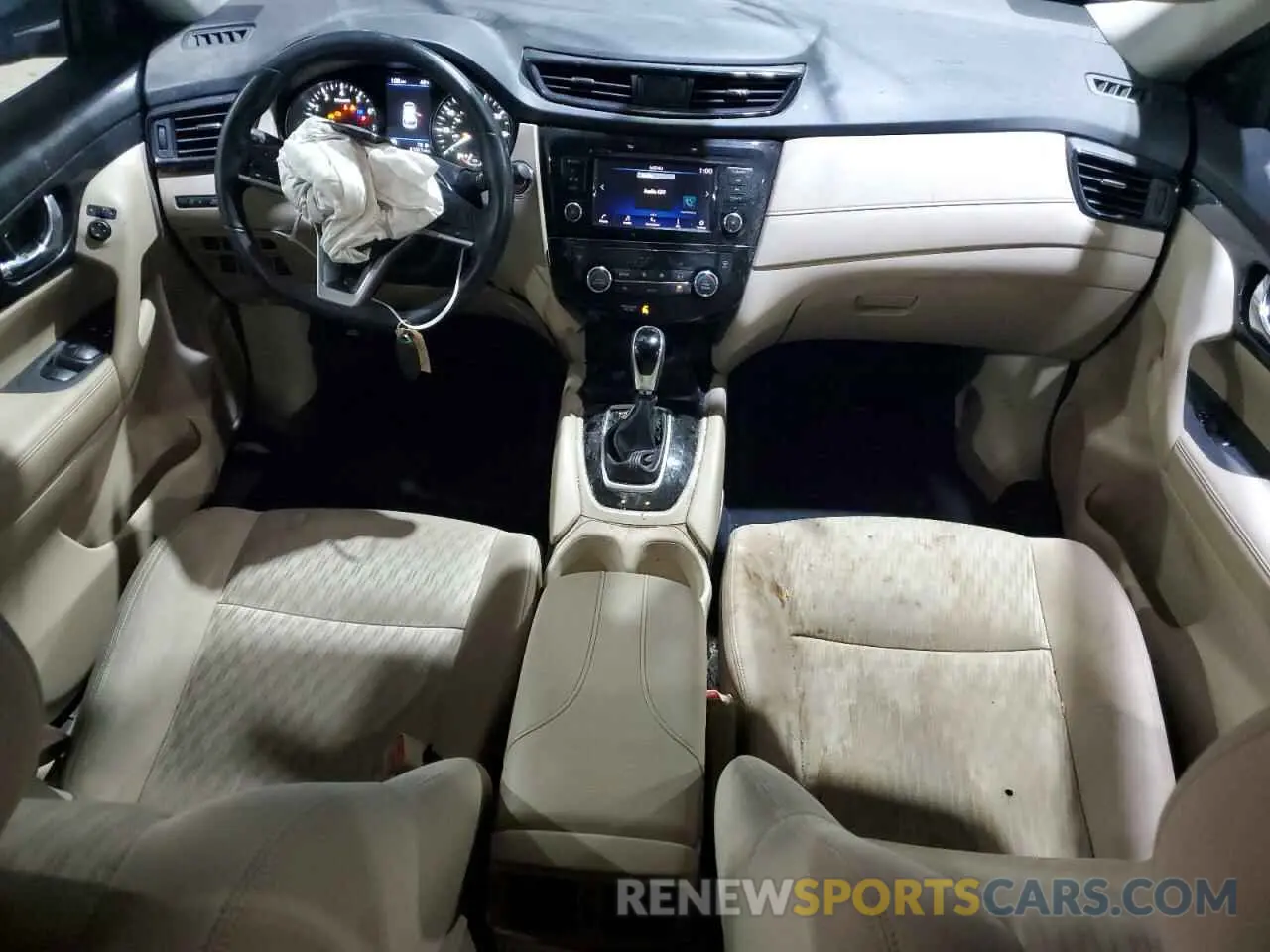 8 fotografías del automóvil dañado KNMAT2MVXKP520746 NISSAN ROGUE 2019