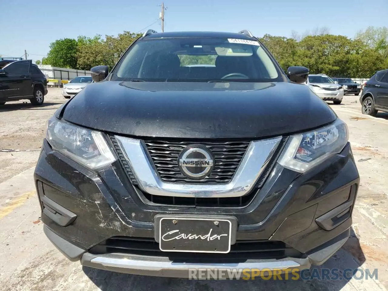 5 fotografías del automóvil dañado KNMAT2MVXKP526224 NISSAN ROGUE 2019