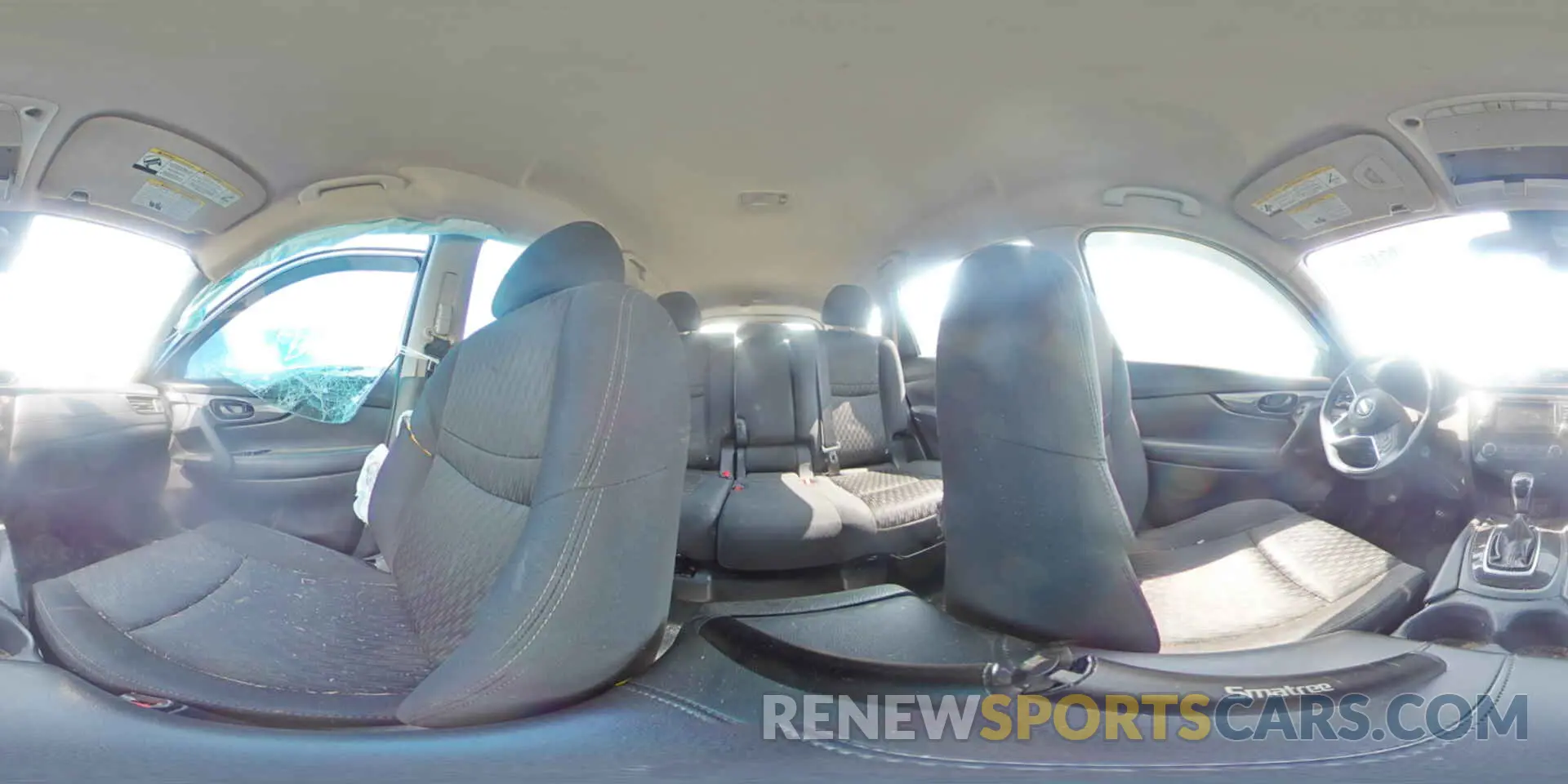 13 fotografías del automóvil dañado KNMAT2MVXKP527180 NISSAN ROGUE 2019