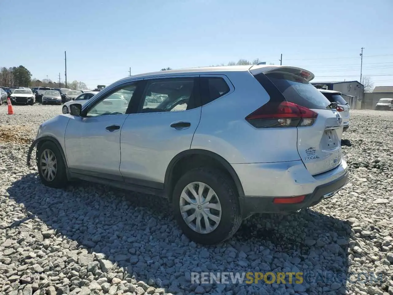 2 fotografías del automóvil dañado KNMAT2MVXKP527180 NISSAN ROGUE 2019