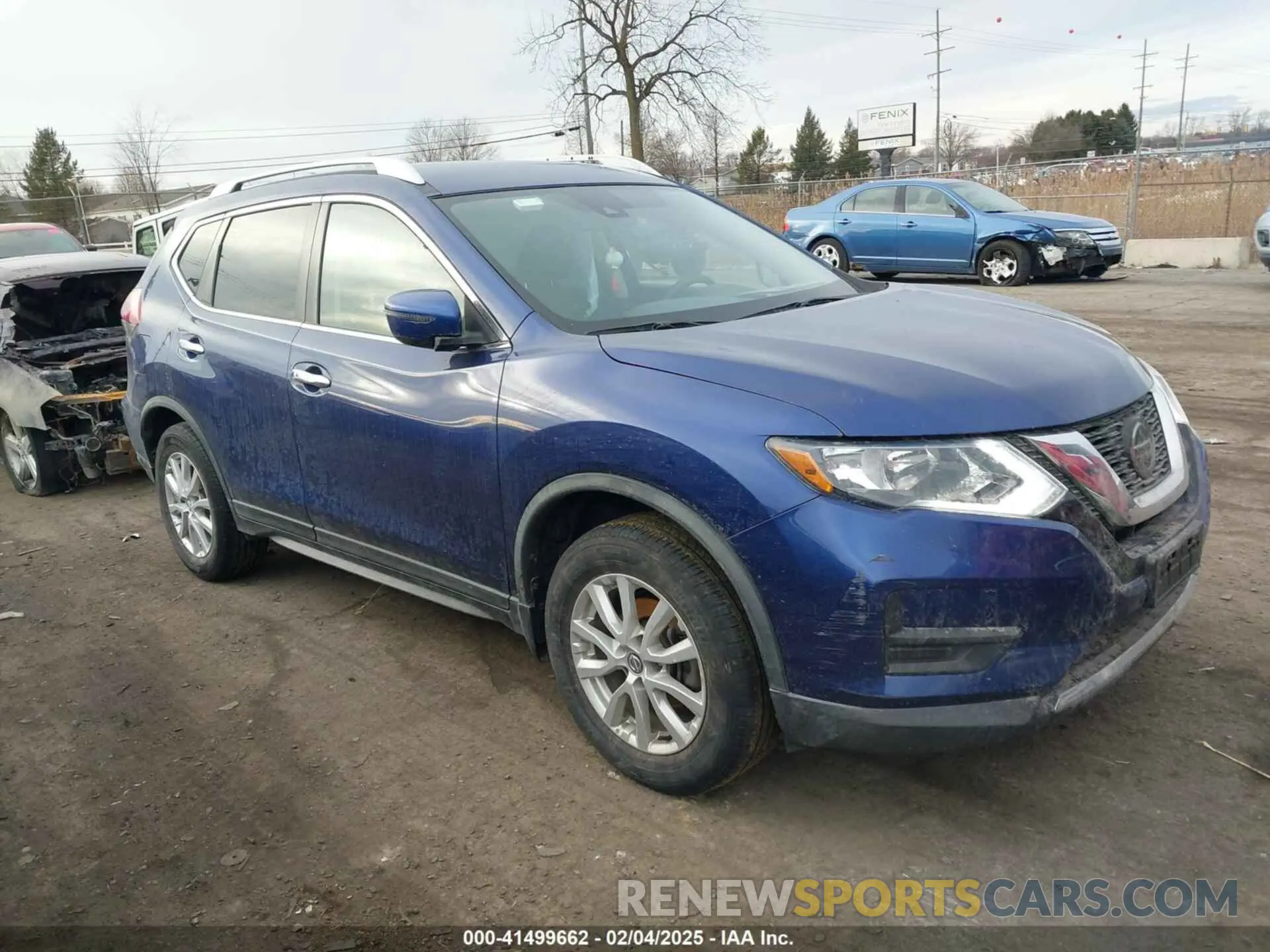 1 fotografías del automóvil dañado KNMAT2MVXKP534629 NISSAN ROGUE 2019