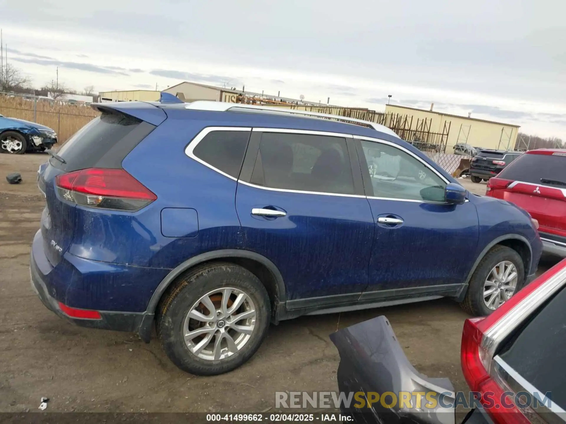 13 fotografías del automóvil dañado KNMAT2MVXKP534629 NISSAN ROGUE 2019