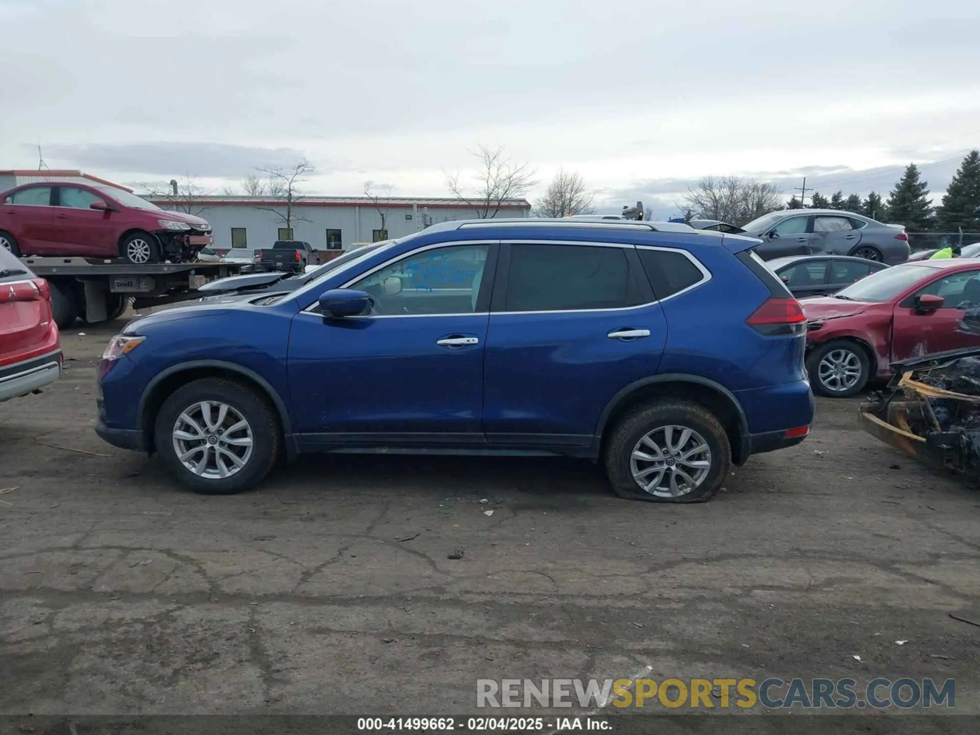 14 fotografías del automóvil dañado KNMAT2MVXKP534629 NISSAN ROGUE 2019