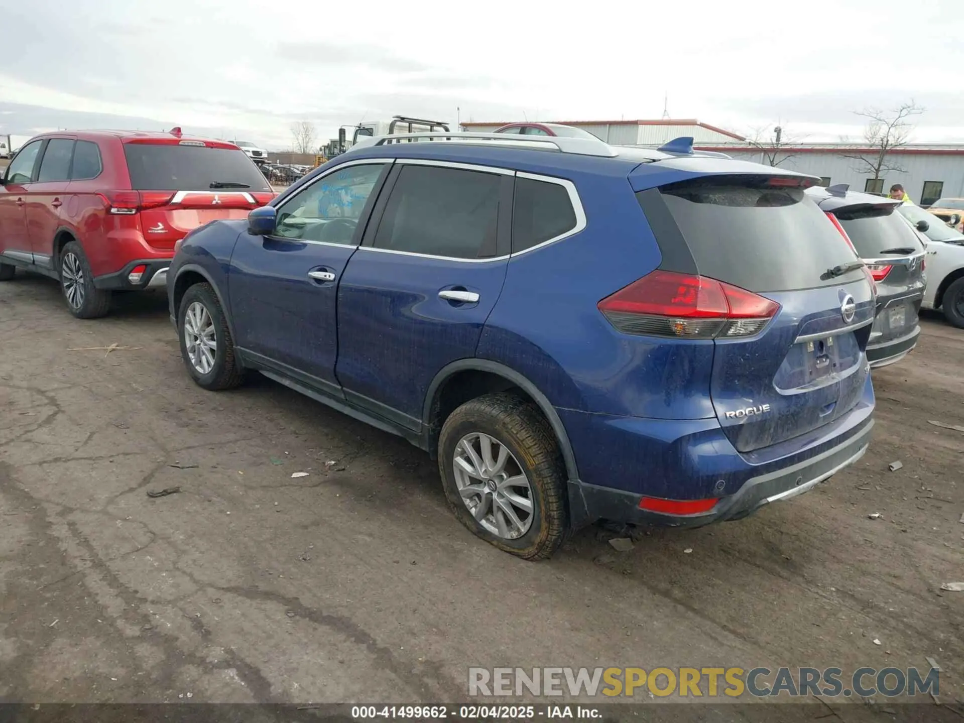 3 fotografías del automóvil dañado KNMAT2MVXKP534629 NISSAN ROGUE 2019