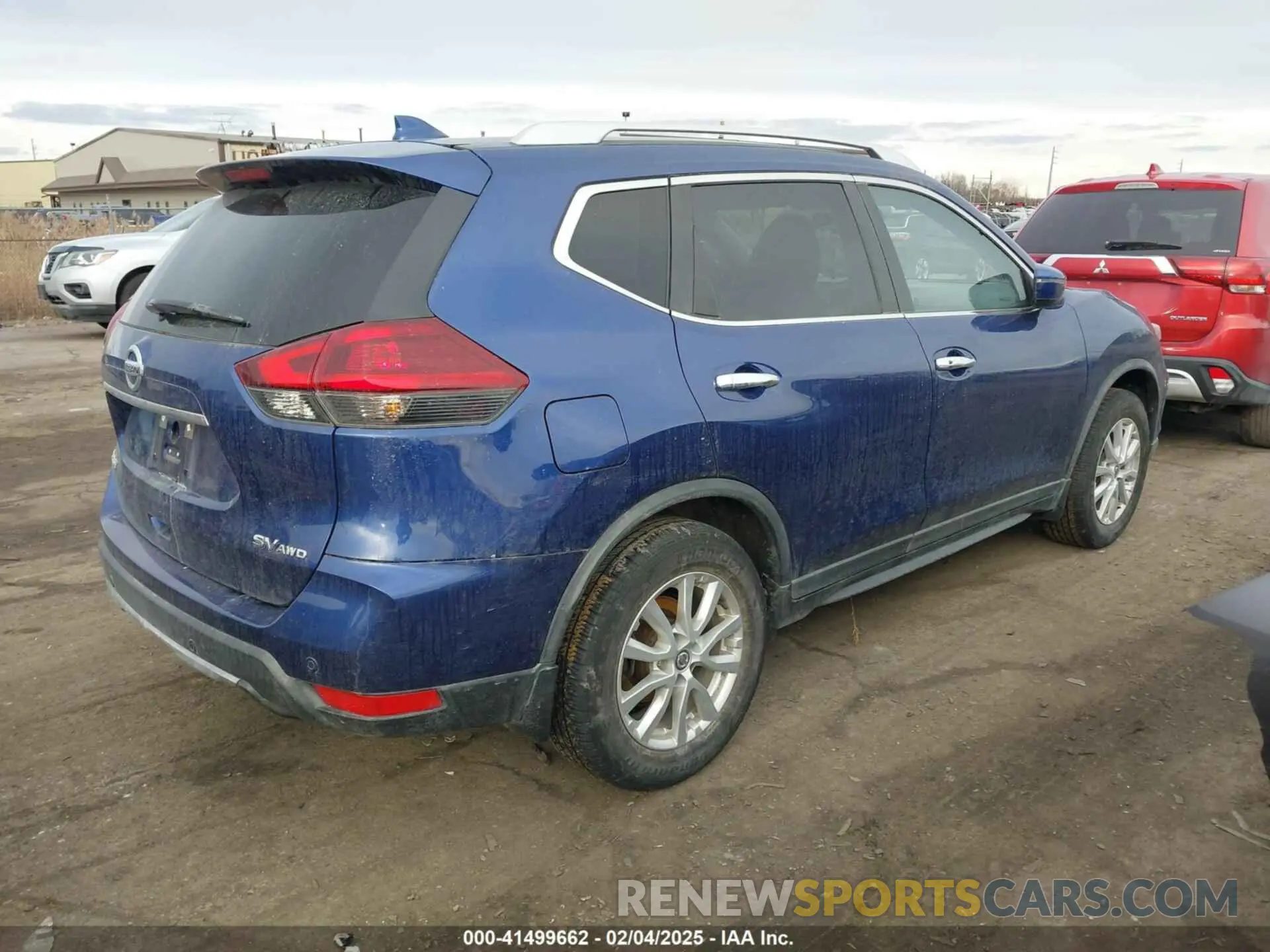 4 fotografías del automóvil dañado KNMAT2MVXKP534629 NISSAN ROGUE 2019