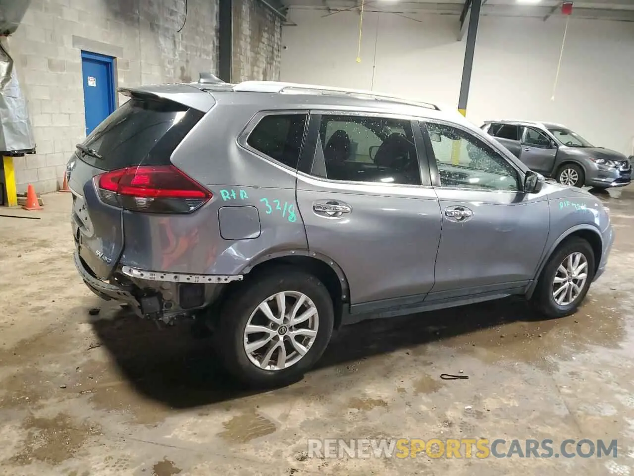 3 fotografías del automóvil dañado KNMAT2MVXKP541287 NISSAN ROGUE 2019