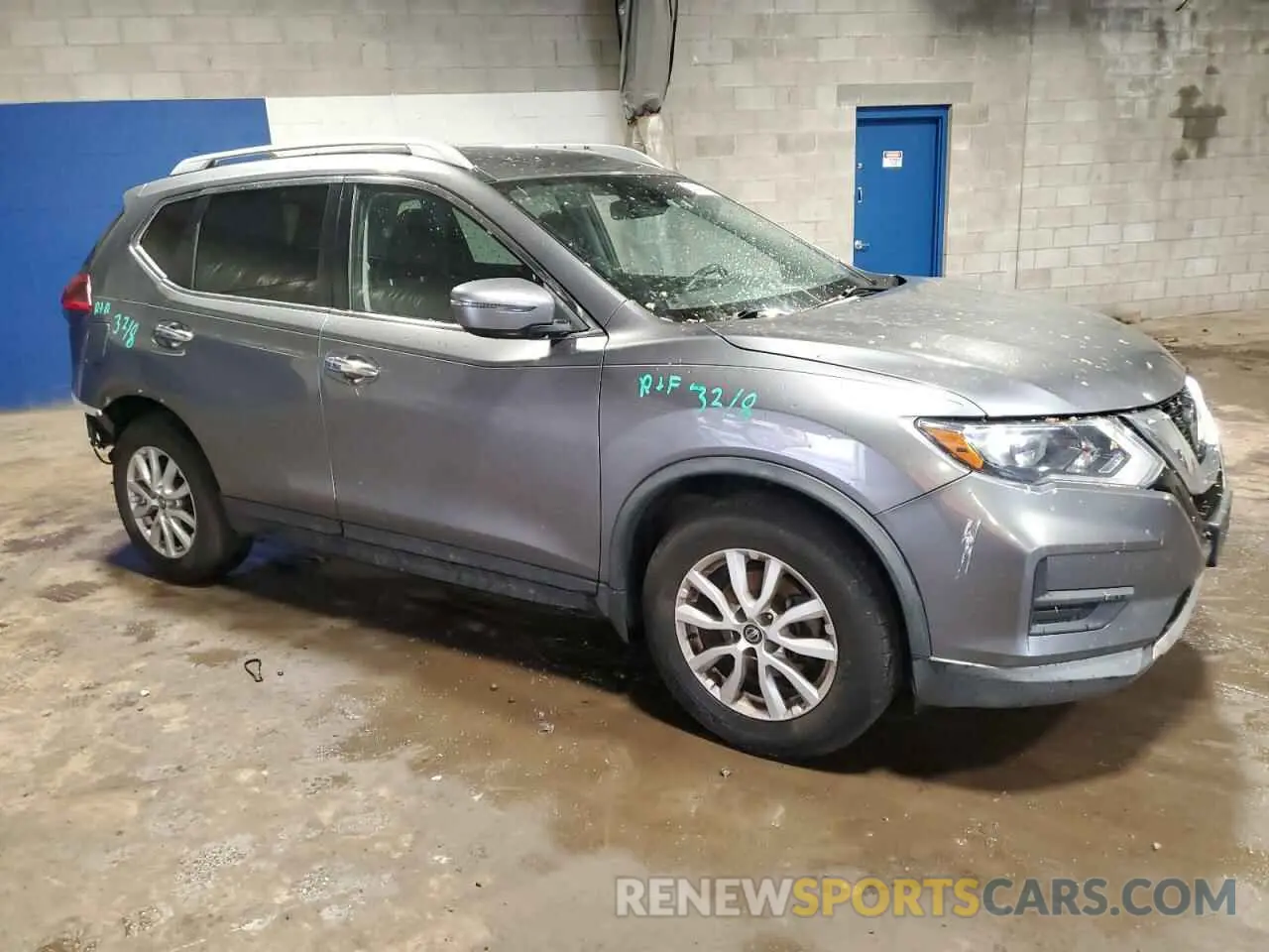 4 fotografías del automóvil dañado KNMAT2MVXKP541287 NISSAN ROGUE 2019