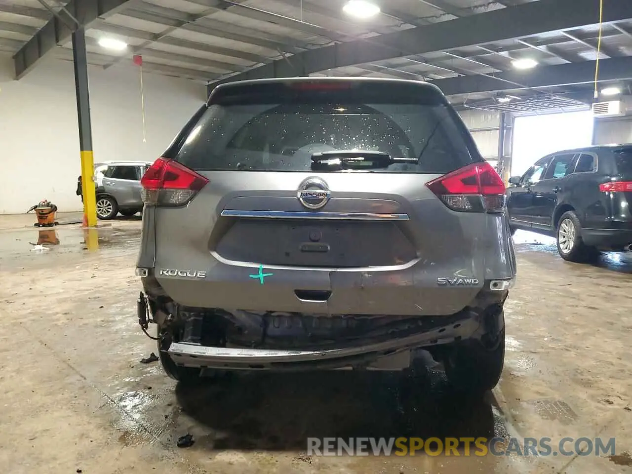 6 fotografías del automóvil dañado KNMAT2MVXKP541287 NISSAN ROGUE 2019