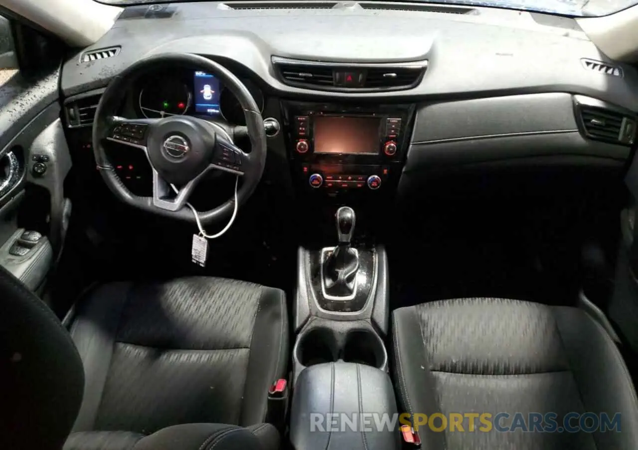 8 fotografías del automóvil dañado KNMAT2MVXKP541287 NISSAN ROGUE 2019