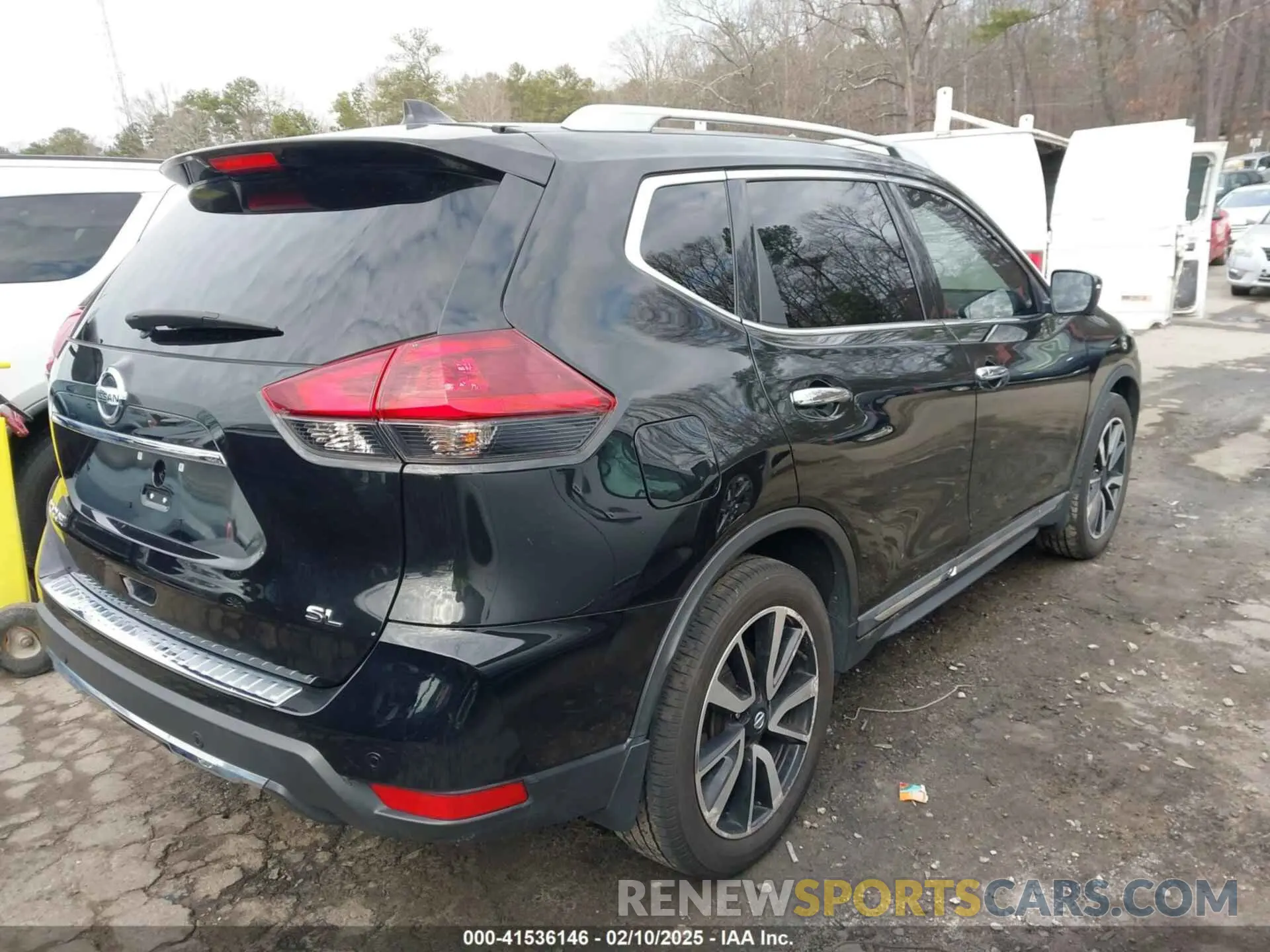 4 fotografías del automóvil dañado 5N1AT2MT0LC758690 NISSAN ROGUE 2020