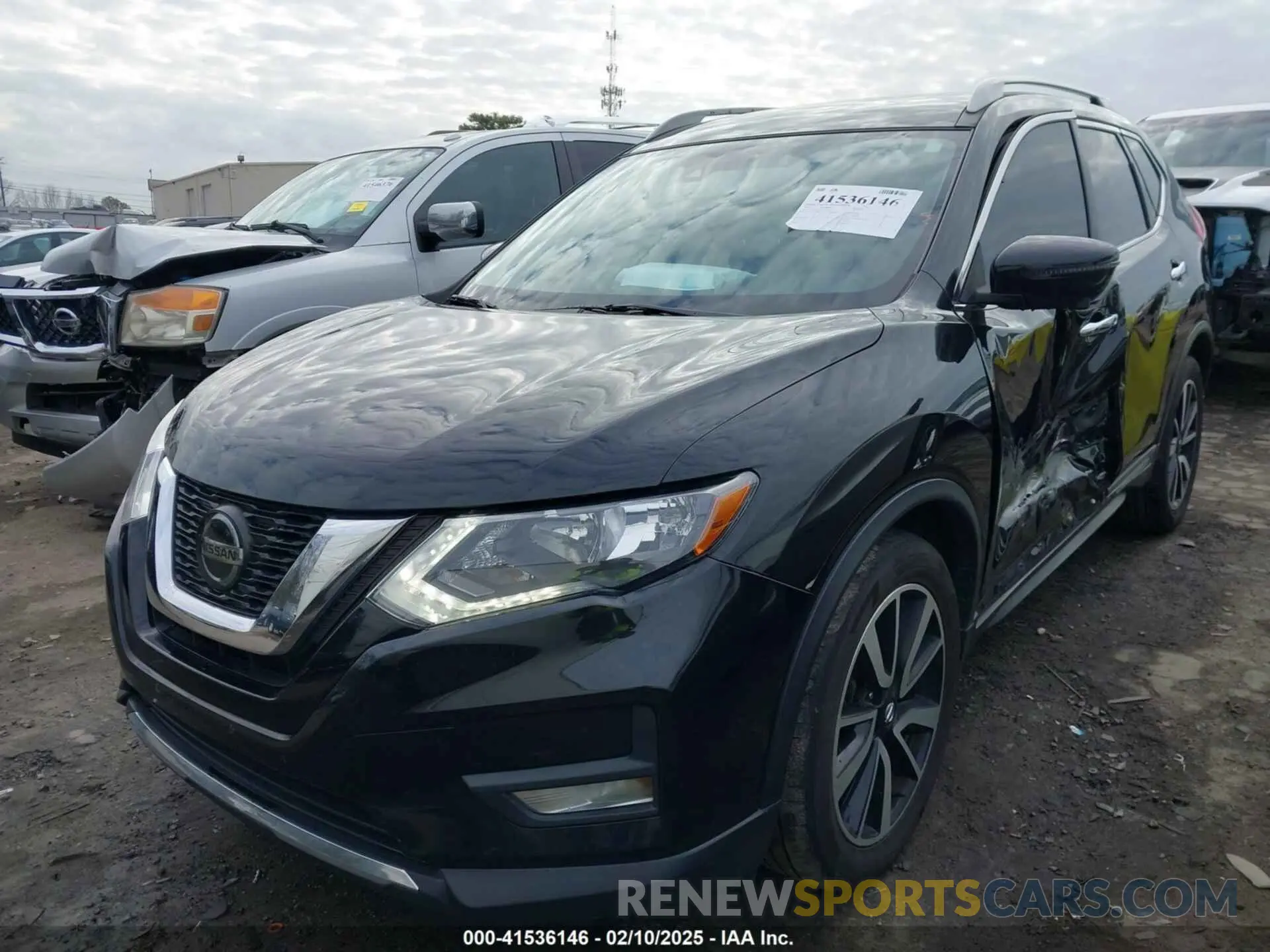 6 fotografías del automóvil dañado 5N1AT2MT0LC758690 NISSAN ROGUE 2020