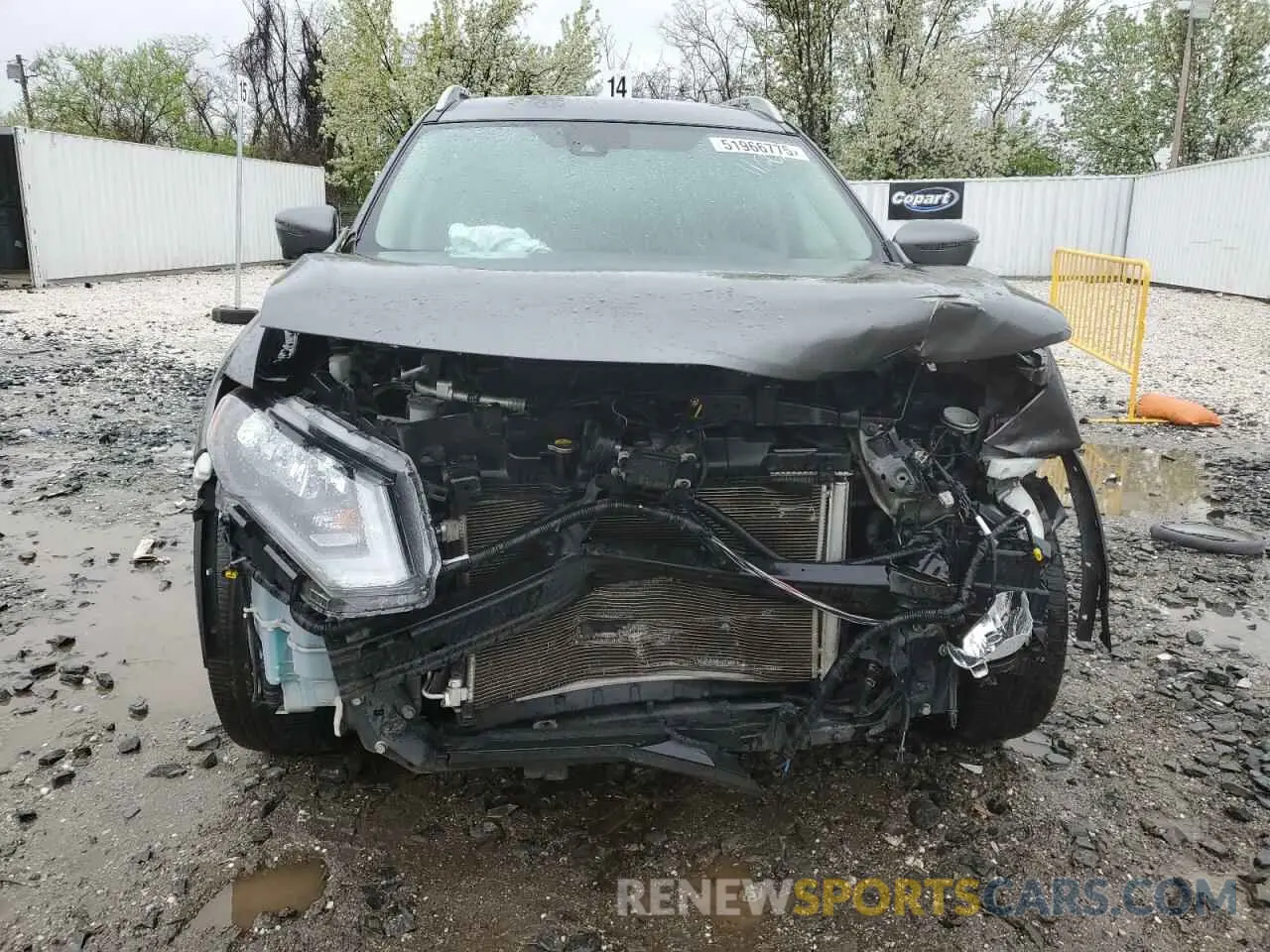 5 fotografías del automóvil dañado 5N1AT2MT1LC774445 NISSAN ROGUE 2020