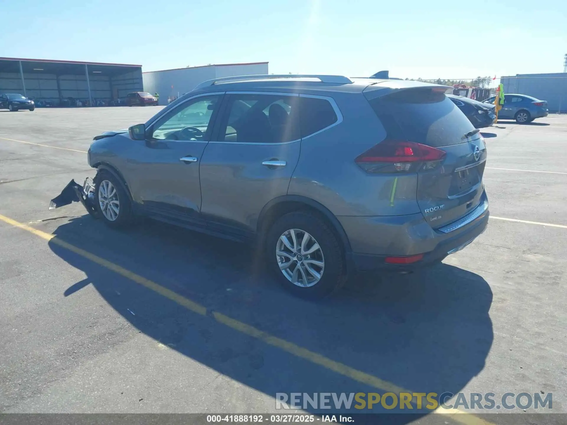 3 fotografías del automóvil dañado 5N1AT2MT1LC796249 NISSAN ROGUE 2020