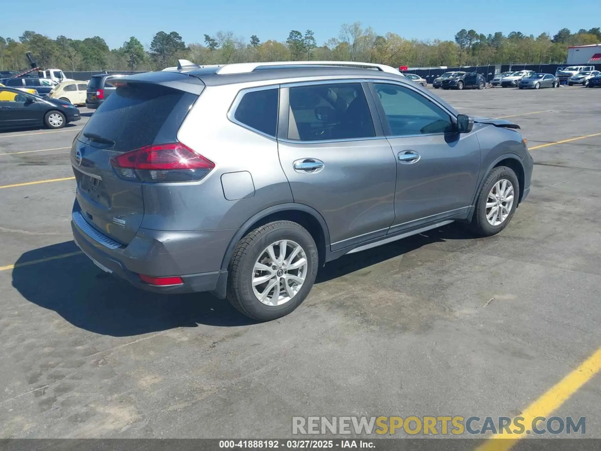 4 fotografías del automóvil dañado 5N1AT2MT1LC796249 NISSAN ROGUE 2020
