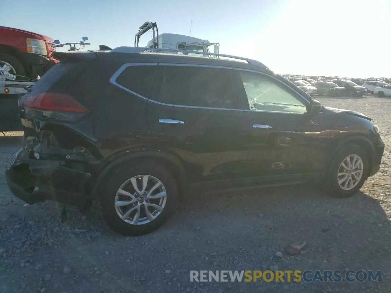 3 fotografías del automóvil dañado 5N1AT2MT2LC717879 NISSAN ROGUE 2020