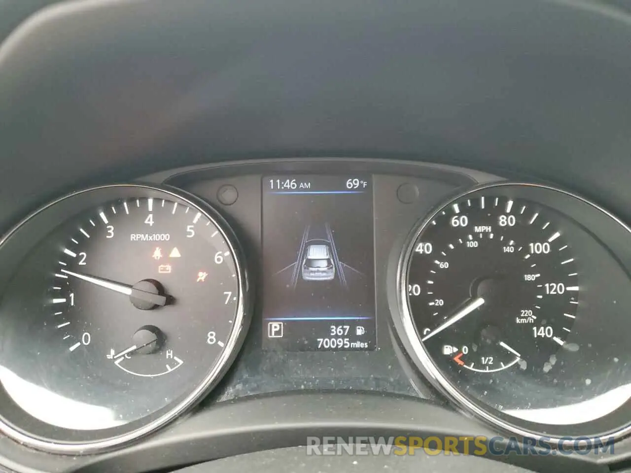 9 fotografías del automóvil dañado 5N1AT2MT2LC720264 NISSAN ROGUE 2020