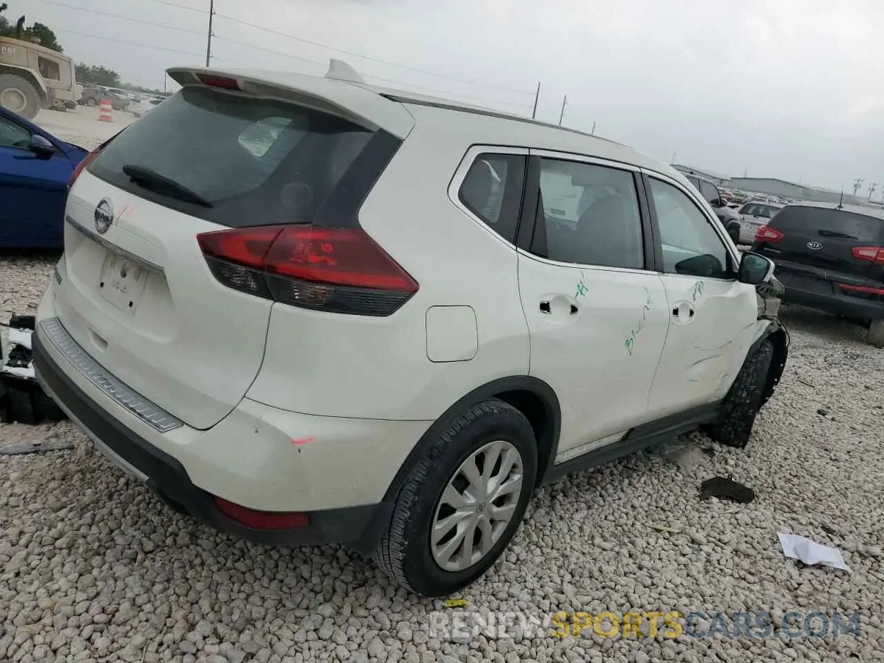 3 fotografías del automóvil dañado 5N1AT2MT3LC721956 NISSAN ROGUE 2020