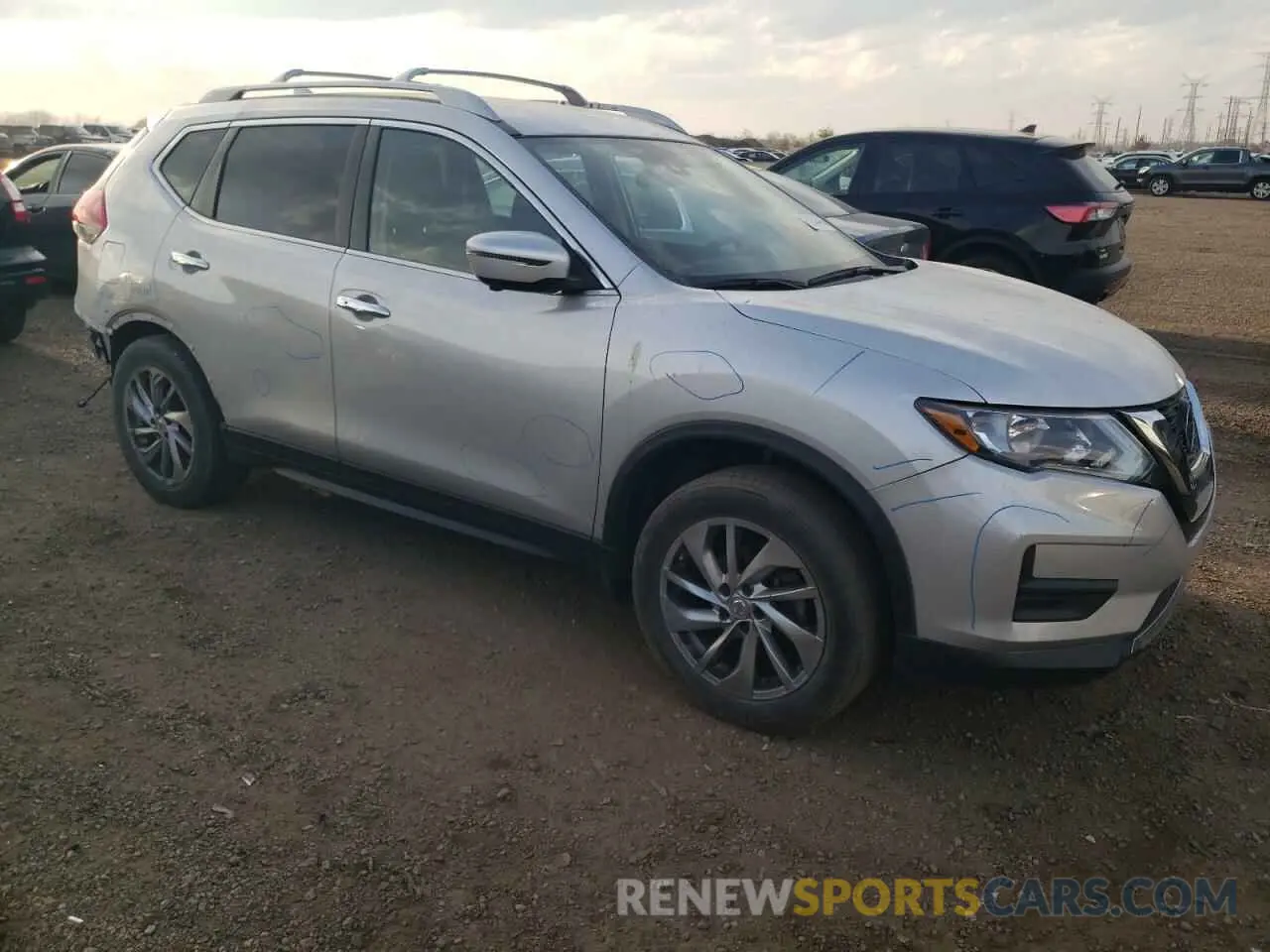 4 fotografías del automóvil dañado 5N1AT2MT4LC721447 NISSAN ROGUE 2020