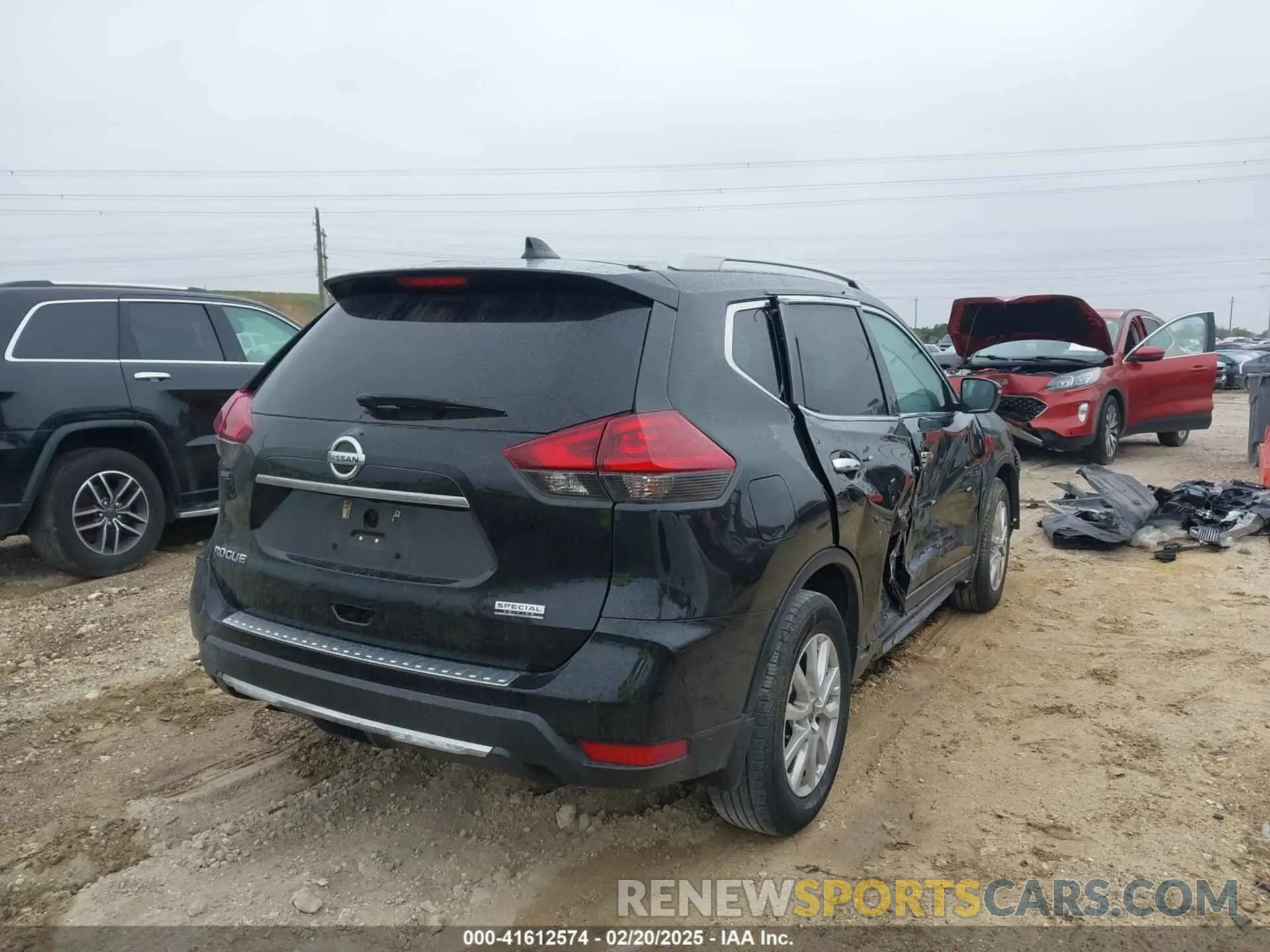 4 fotografías del automóvil dañado 5N1AT2MT4LC724509 NISSAN ROGUE 2020