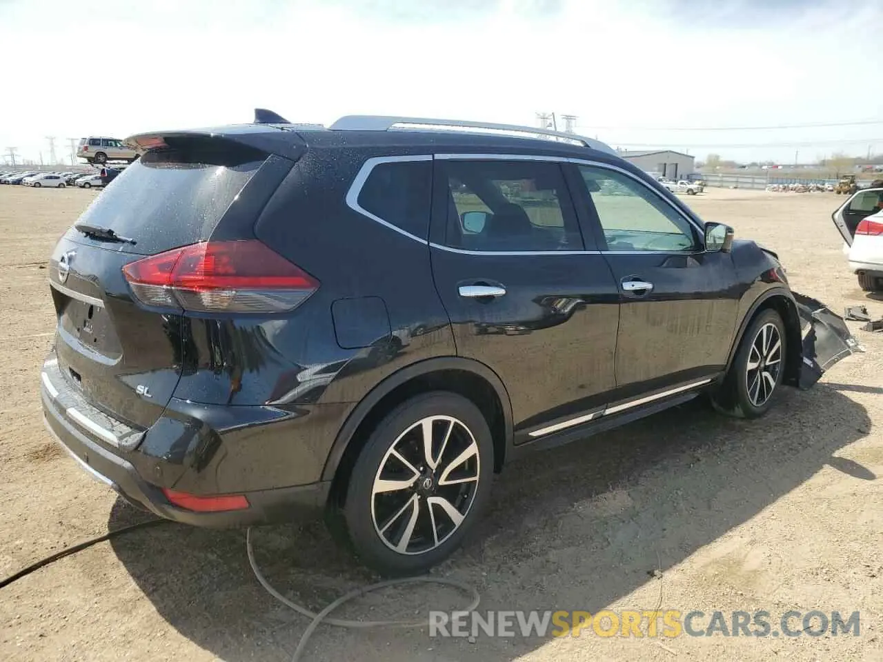 3 fotografías del automóvil dañado 5N1AT2MT4LC738894 NISSAN ROGUE 2020