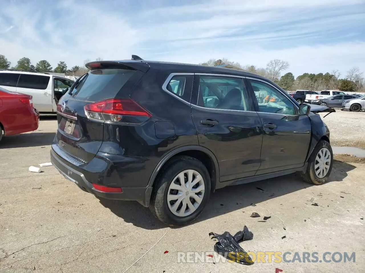 3 fotografías del automóvil dañado 5N1AT2MT4LC777954 NISSAN ROGUE 2020