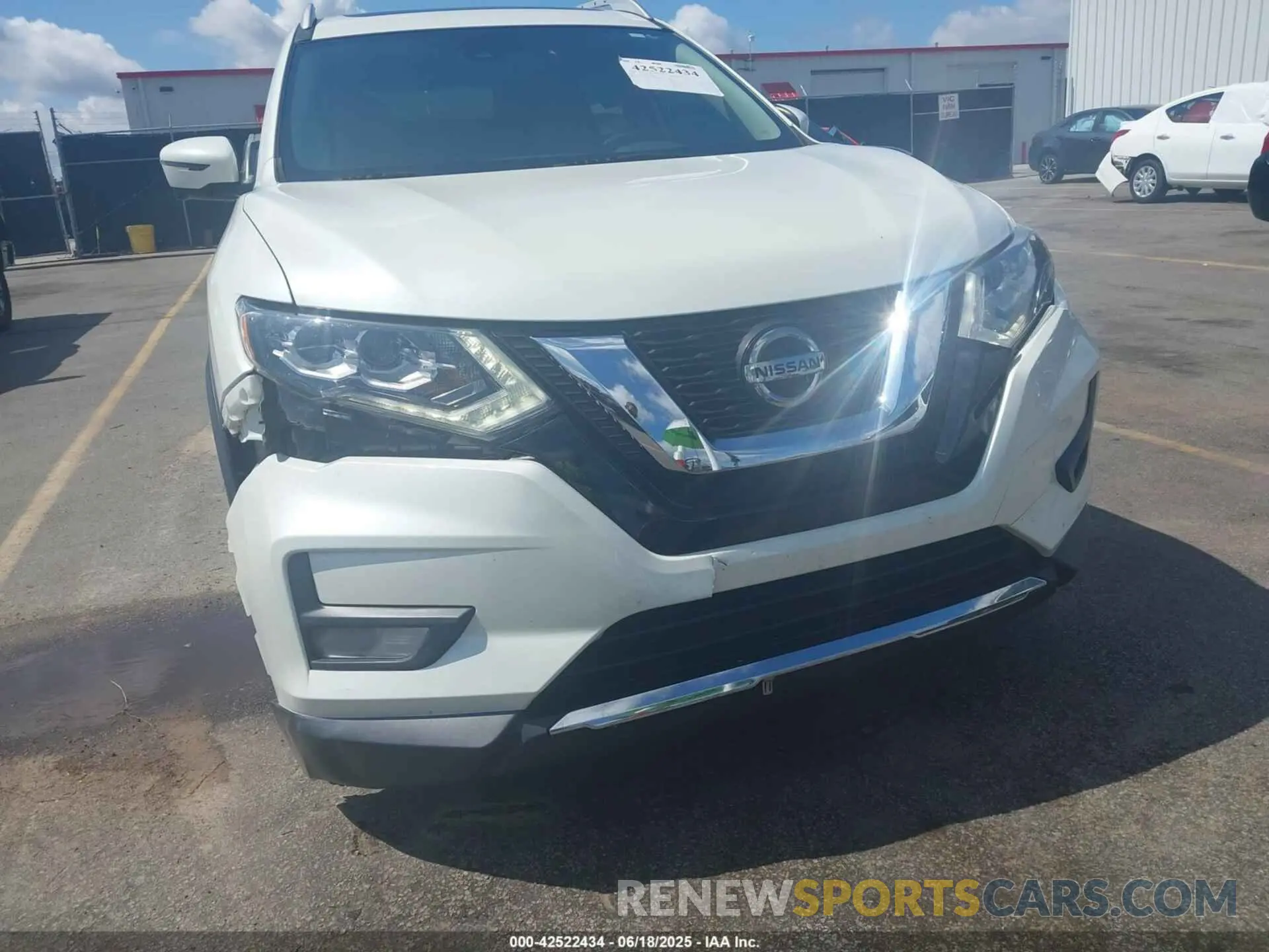 6 fotografías del automóvil dañado 5N1AT2MT4LC796276 NISSAN ROGUE 2020
