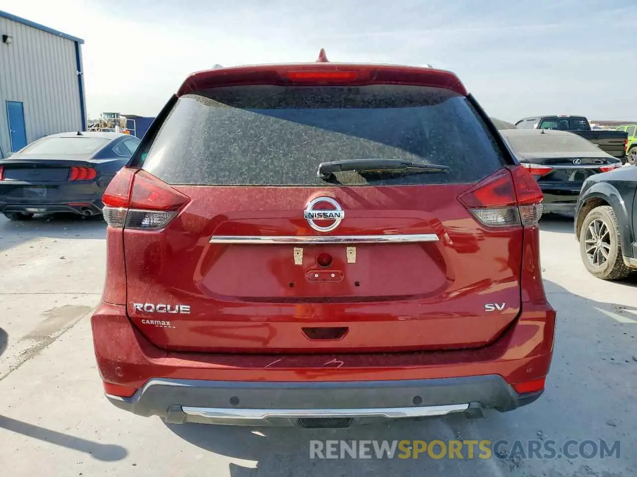 6 fotografías del automóvil dañado 5N1AT2MT5LC747216 NISSAN ROGUE 2020