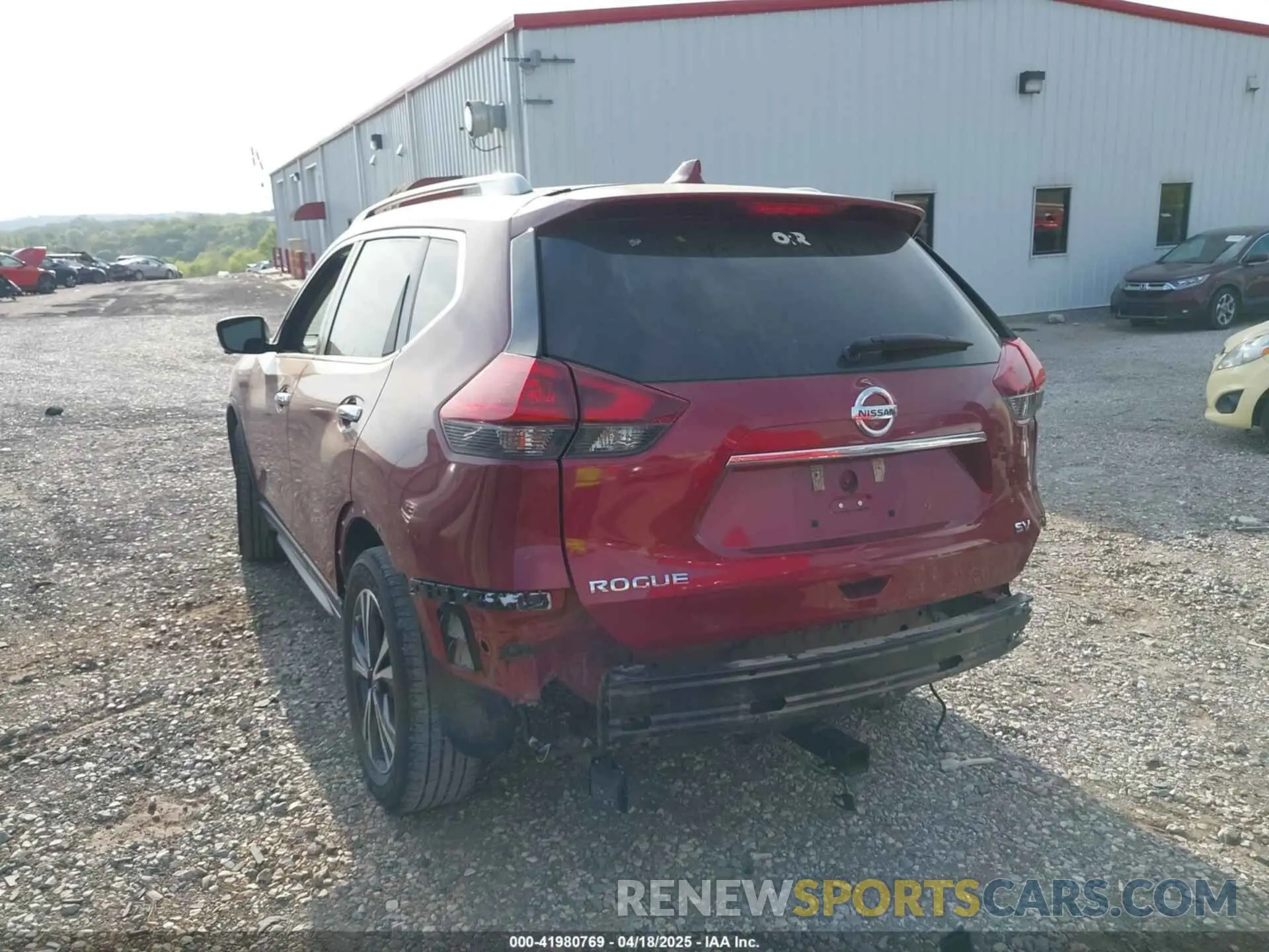 3 fotografías del automóvil dañado 5N1AT2MT5LC754506 NISSAN ROGUE 2020