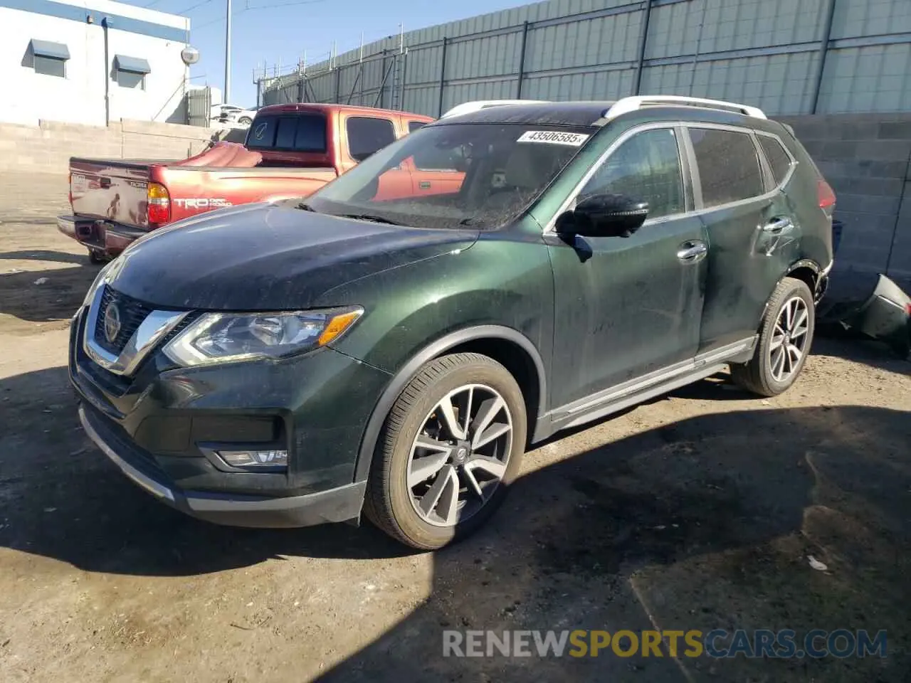 1 fotografías del automóvil dañado 5N1AT2MT7LC701287 NISSAN ROGUE 2020