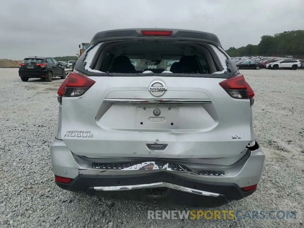 6 fotografías del automóvil dañado 5N1AT2MT7LC736752 NISSAN ROGUE 2020