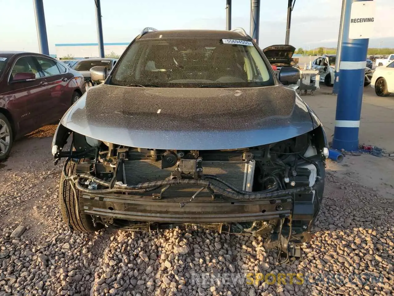 5 fotografías del automóvil dañado 5N1AT2MT7LC750523 NISSAN ROGUE 2020