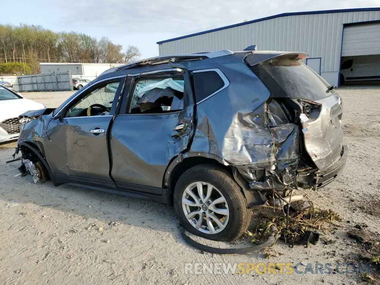 2 fotografías del automóvil dañado 5N1AT2MT7LC816357 NISSAN ROGUE 2020
