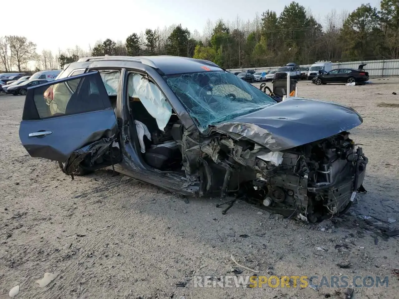 4 fotografías del automóvil dañado 5N1AT2MT7LC816357 NISSAN ROGUE 2020