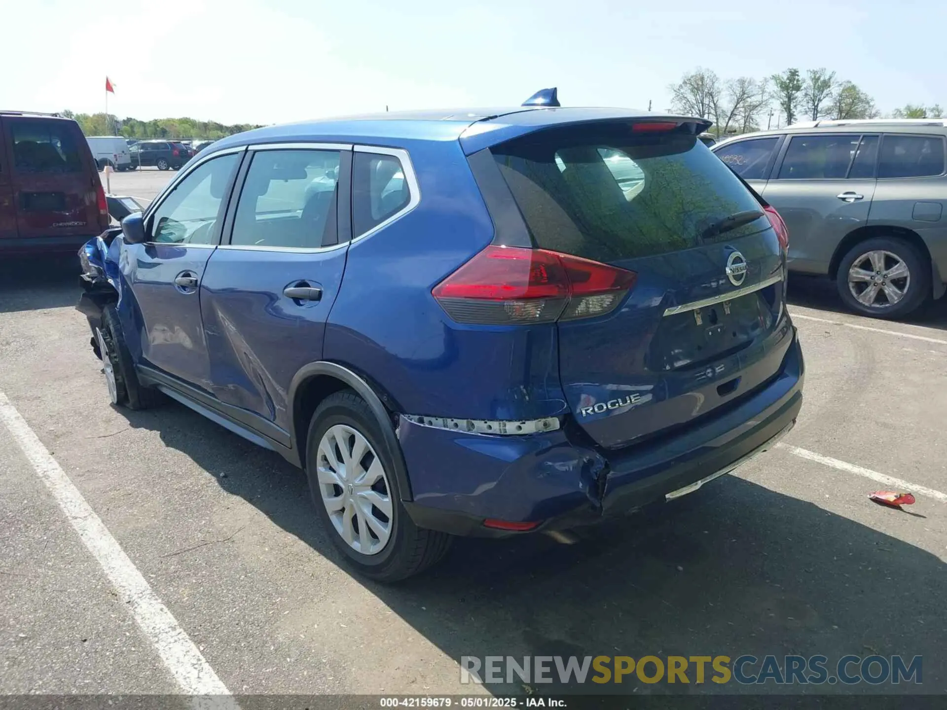 3 fotografías del automóvil dañado 5N1AT2MT8LC793459 NISSAN ROGUE 2020