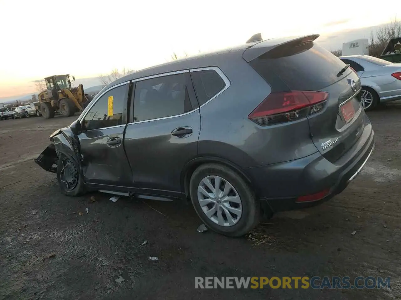 2 fotografías del automóvil dañado 5N1AT2MT8LC813337 NISSAN ROGUE 2020
