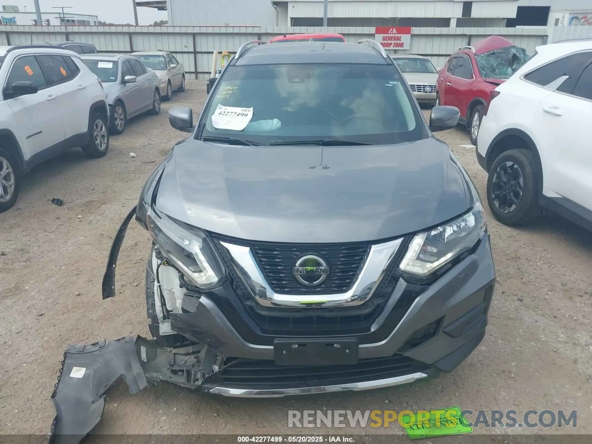 12 fotografías del automóvil dañado 5N1AT2MT9LC714896 NISSAN ROGUE 2020