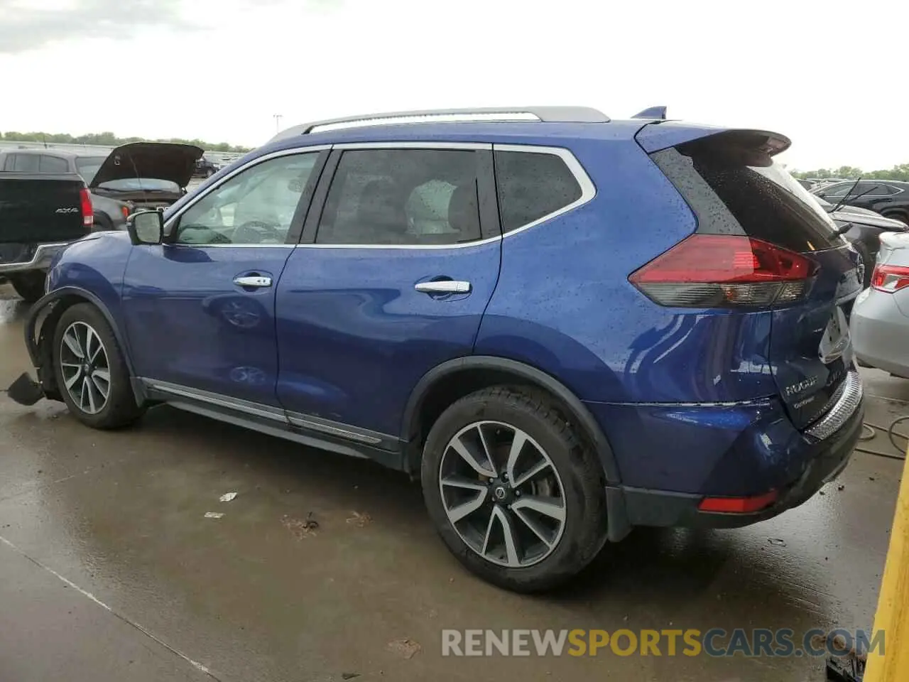 2 fotografías del automóvil dañado 5N1AT2MT9LC750507 NISSAN ROGUE 2020