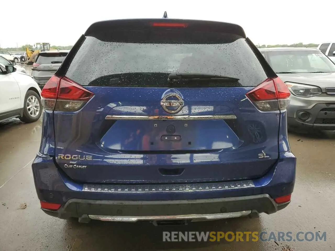 6 fotografías del automóvil dañado 5N1AT2MT9LC750507 NISSAN ROGUE 2020