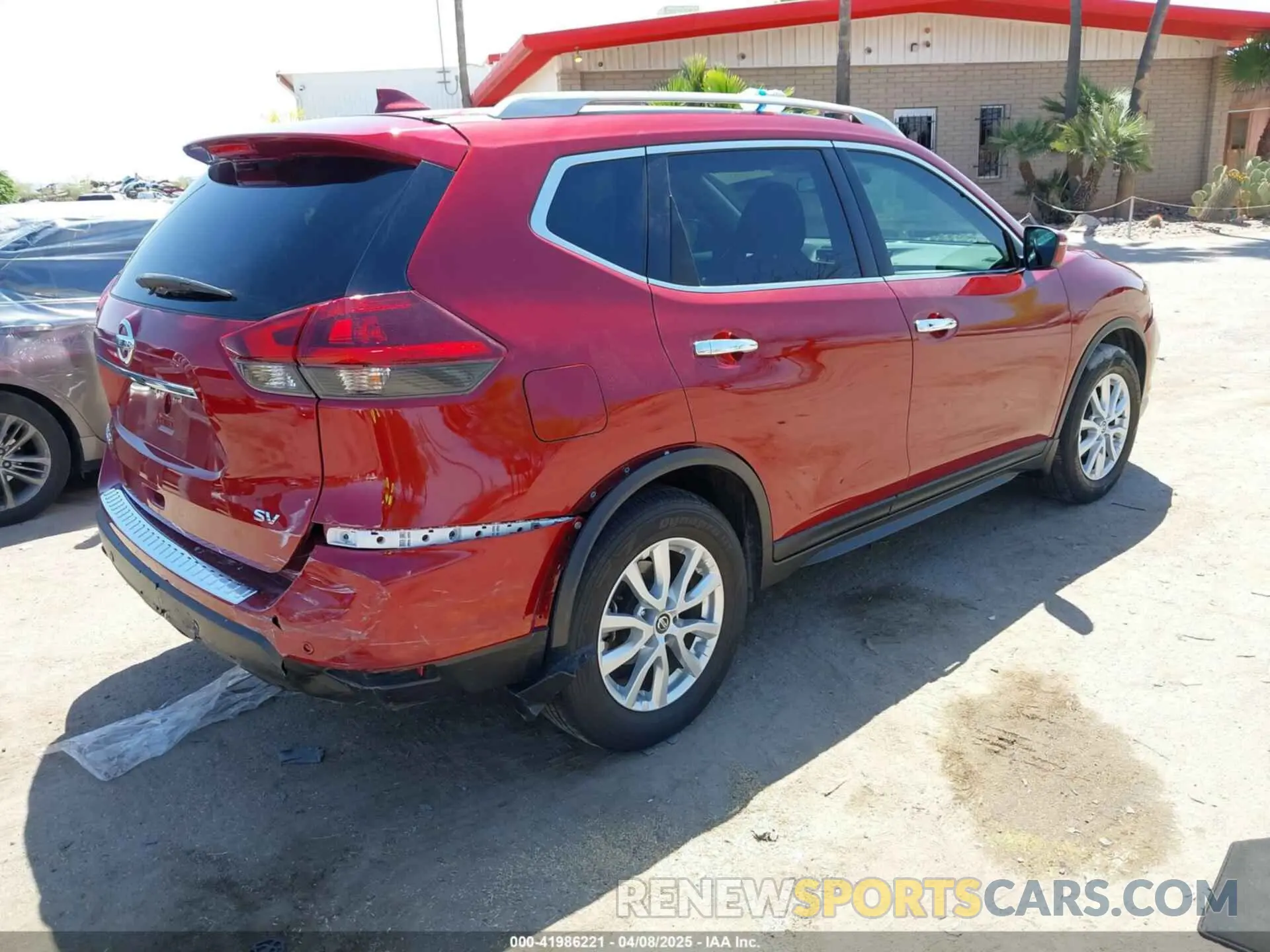 4 fotografías del automóvil dañado 5N1AT2MT9LC765685 NISSAN ROGUE 2020