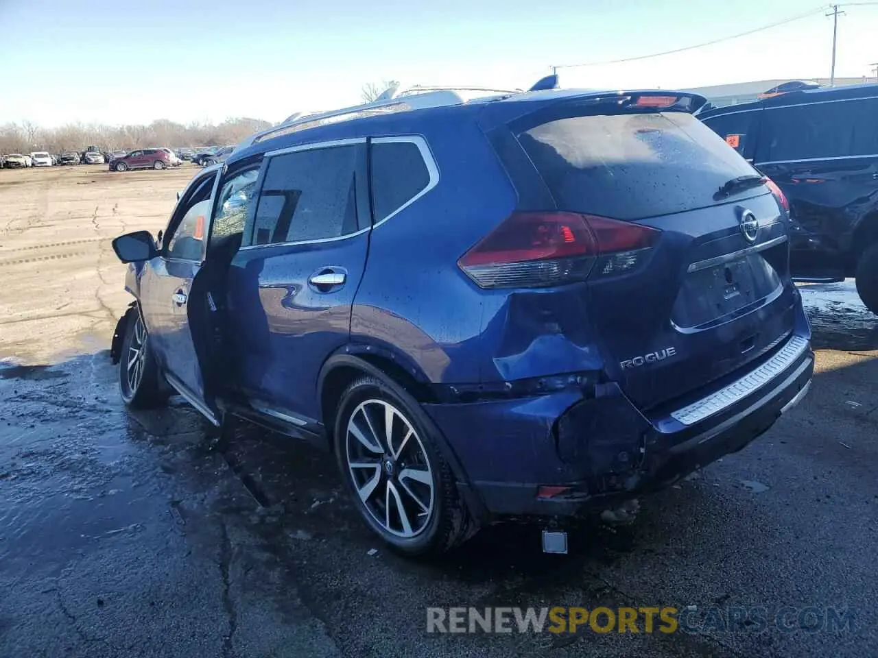 2 fotografías del automóvil dañado 5N1AT2MT9LC771342 NISSAN ROGUE 2020