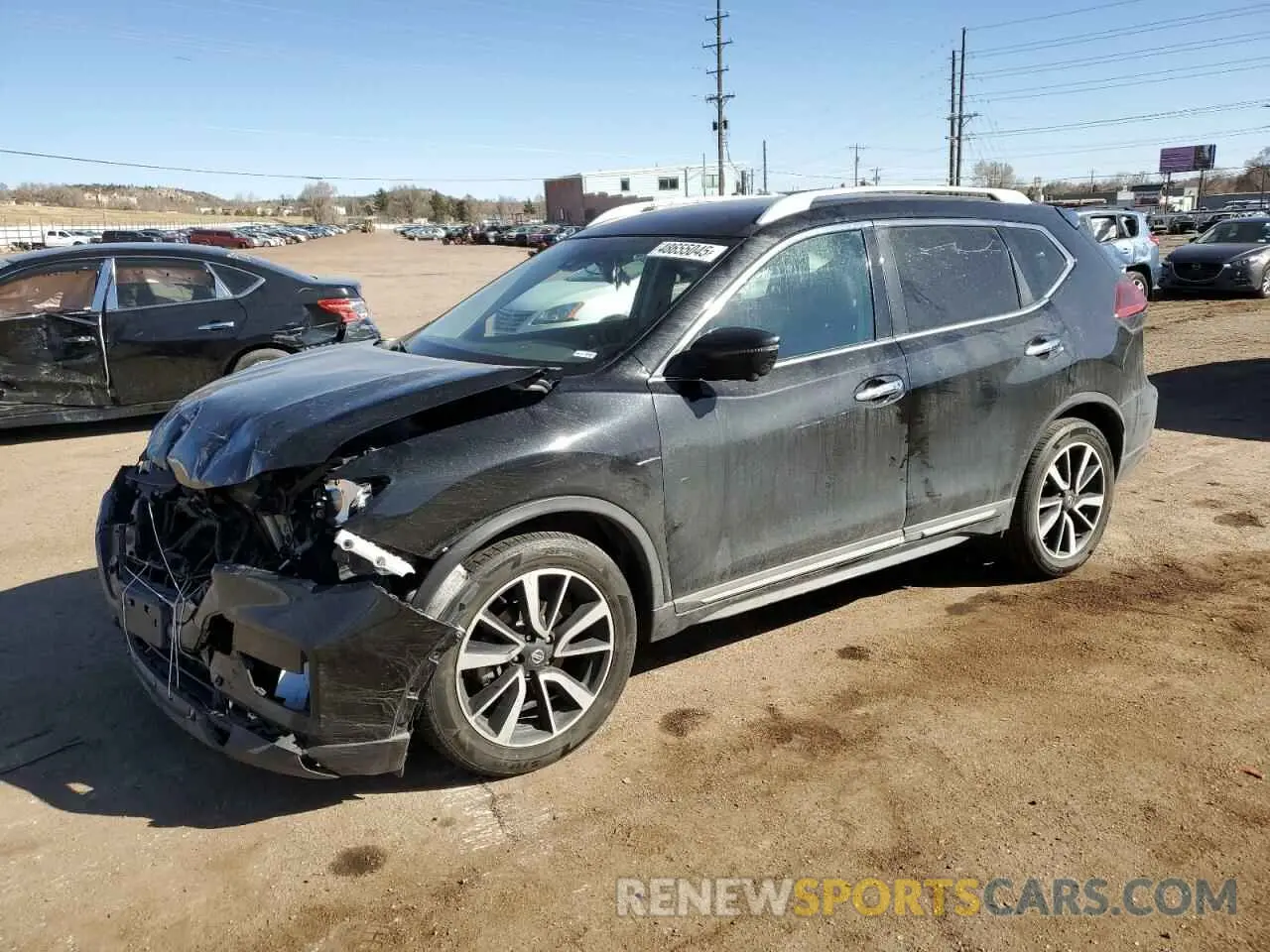 1 fotografías del automóvil dañado 5N1AT2MTXLC723543 NISSAN ROGUE 2020