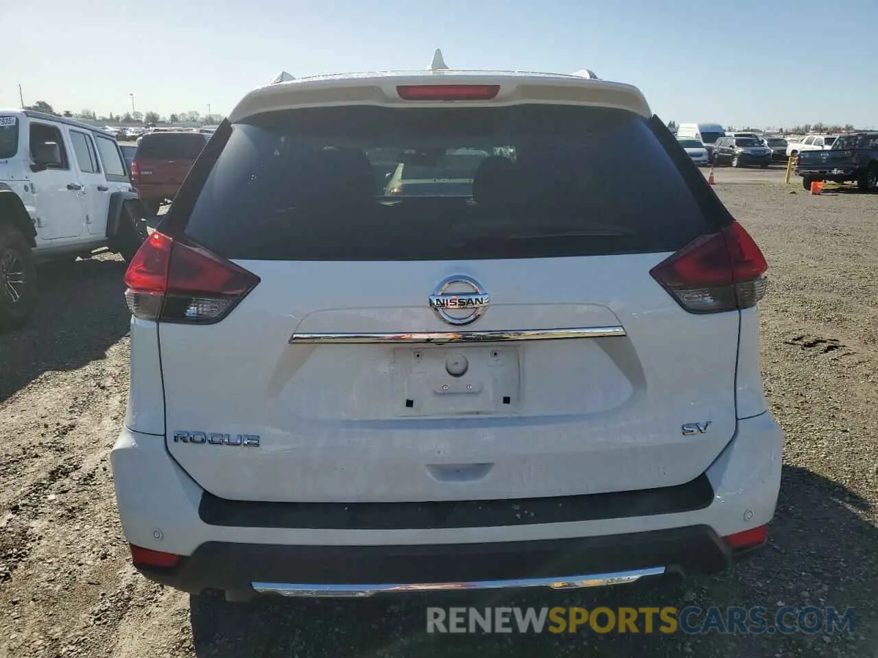 6 fotografías del automóvil dañado 5N1AT2MTXLC761130 NISSAN ROGUE 2020