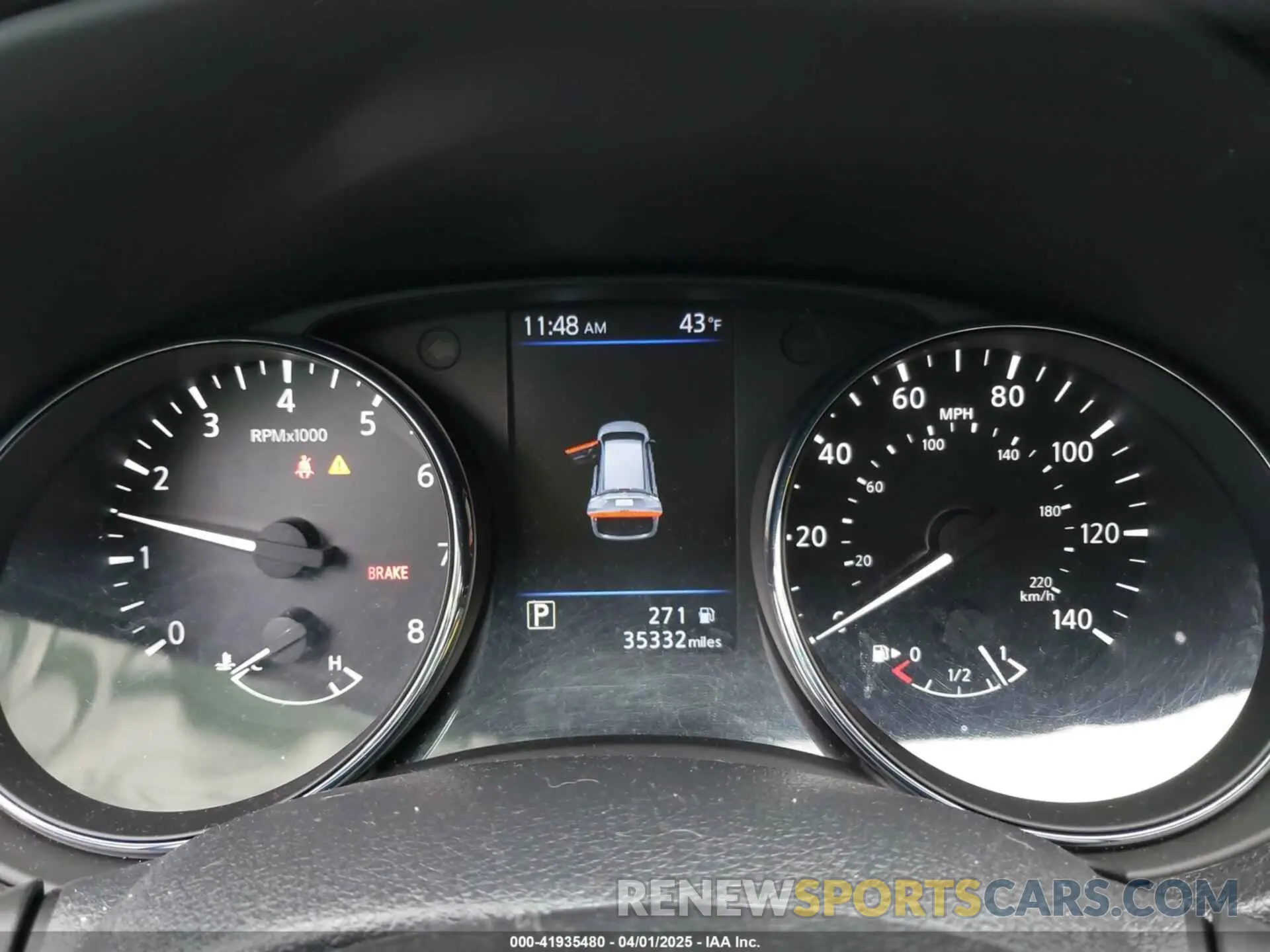 7 fotografías del automóvil dañado 5N1AT2MTXLC795181 NISSAN ROGUE 2020