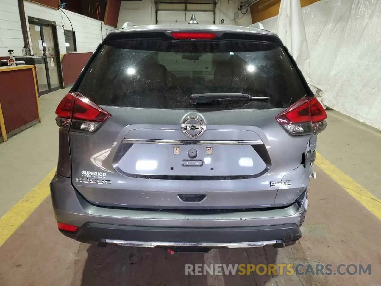6 fotografías del automóvil dañado 5N1AT2MTXLC796718 NISSAN ROGUE 2020
