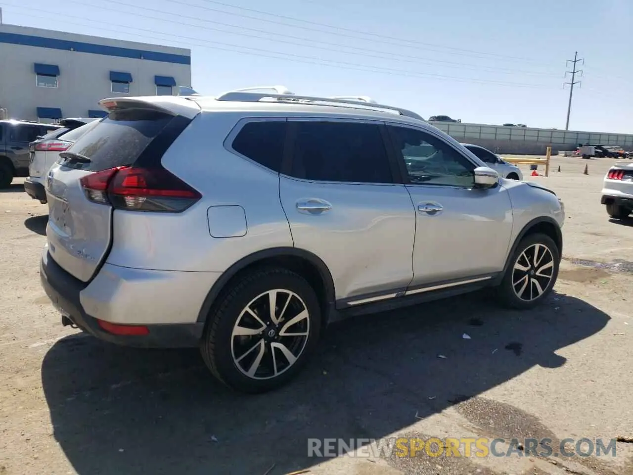 3 fotografías del automóvil dañado 5N1AT2MV0LC780769 NISSAN ROGUE 2020