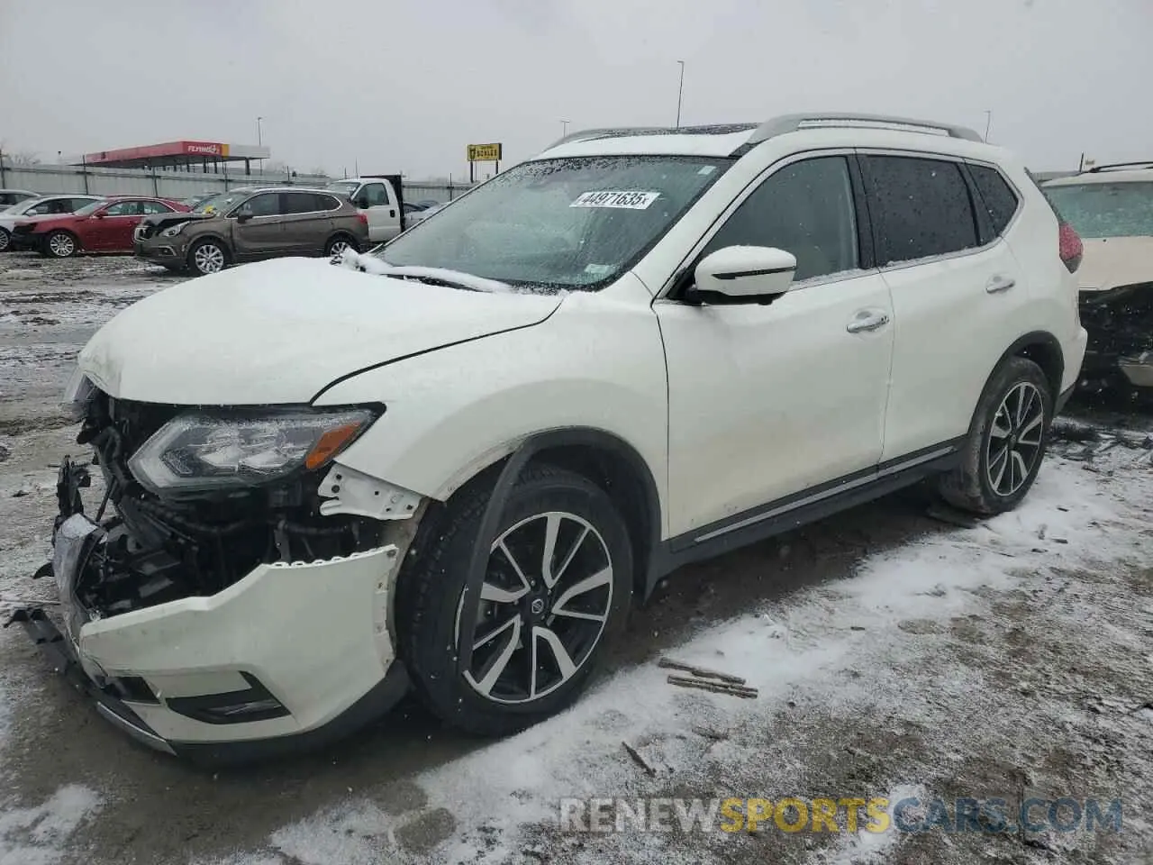 1 fotografías del automóvil dañado 5N1AT2MV1LC734707 NISSAN ROGUE 2020