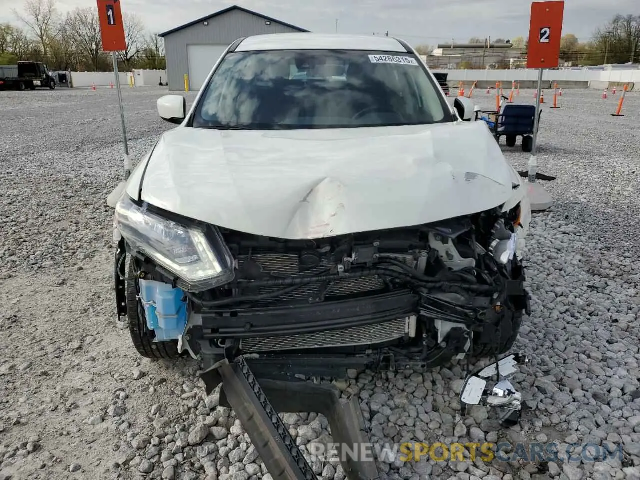 5 fotografías del automóvil dañado 5N1AT2MV1LC748025 NISSAN ROGUE 2020